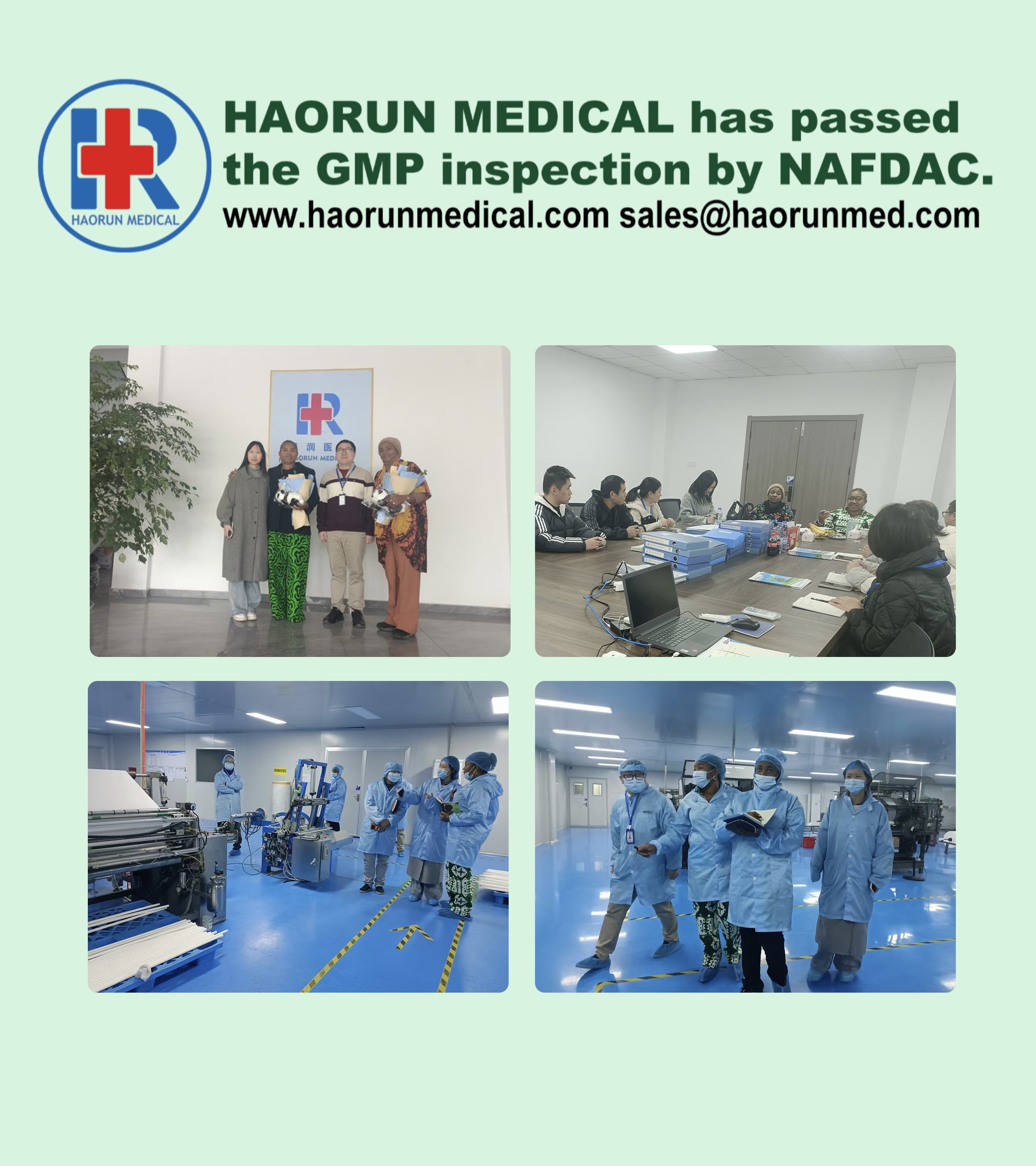 Haorunmed の品質が国際的に認められる – NAFDAC 認証に合格