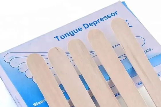 使い捨ての木製の舌抑圧者